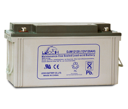 120ah Аккумуляторная батарея Leoch DJM 12120 (12В-120А) Купить с доставкой в Киеве и по Украине