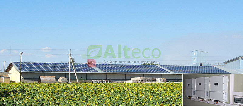 Nik-inv-800 Солнечная электростанция для зеленого тарифа 5 кВт Купить с доставкой по Украине