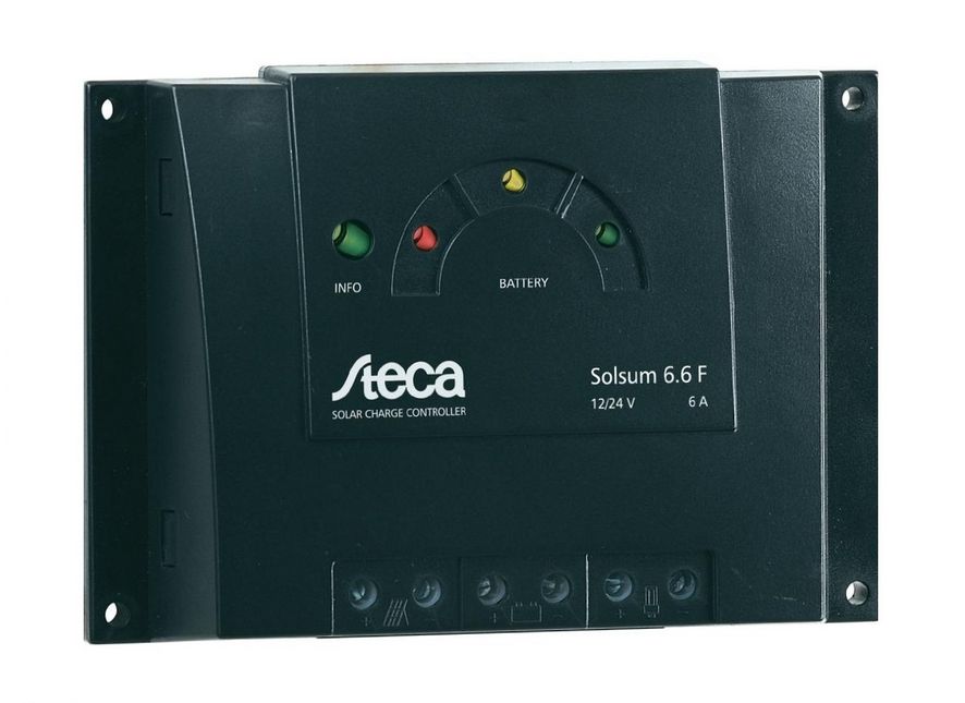 steca_solsum_6.6f Контроллер заряда Steca Solsum 6.6F (6А 12/24В) Купить с доставкой в Киеве и по Украине