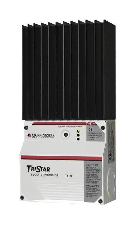 ts-45-angled Контроллер заряда Morningstar TriStar-45 Купить с доставкой в Киеве и по Украине