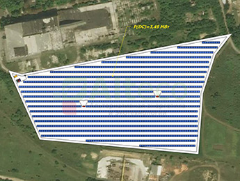 Инвестиционный проект строительства СЭС 28 МВт site 4
