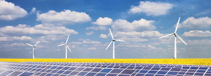 Инвестиции в возобновляемые источники энергии в 2017 году увеличивались благодаря Китаю Solar wind energy investment