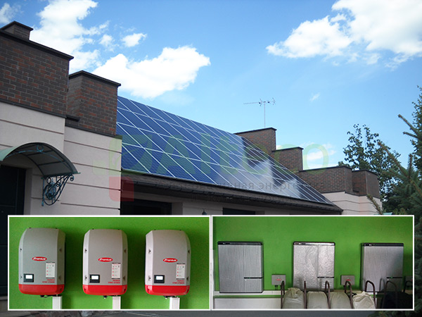 Гибридная солнечная станция 15 кВт solar station 3