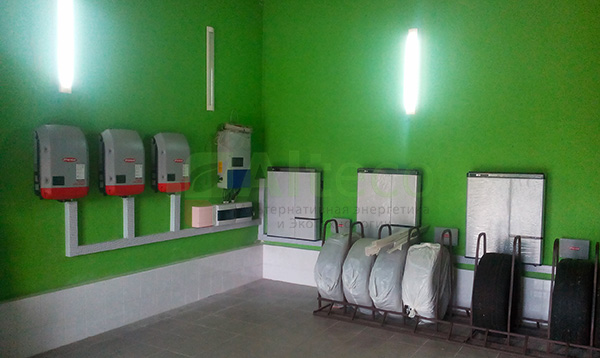 Гибридная солнечная станция 15 кВт inverter 1