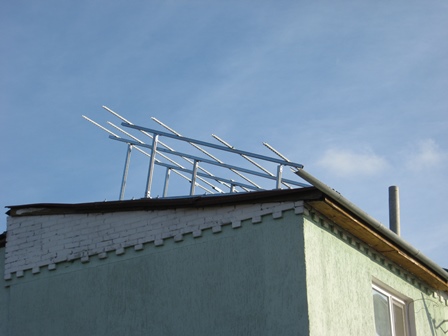 Конструкція кріплення сонячних модулів setevaya solnechnaya stanciya 15 kvt kirovogradskaya oblast installation 4