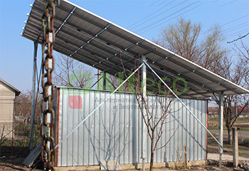 Наземна конструкція кріплення сонячної станції construction 1