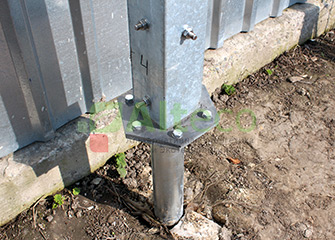 Конструкція кріплення сонячної станціїї construction 2