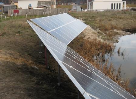 On-grid solar station 15 kW setevaya solnechnaya stanciya 20 kvt overall view 1