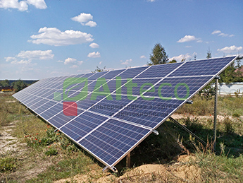 Мережева сонячна станція 34,3 кВт solar panels 1