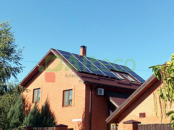 Мережева сонячна станція 34,3 кВт solar panels 4