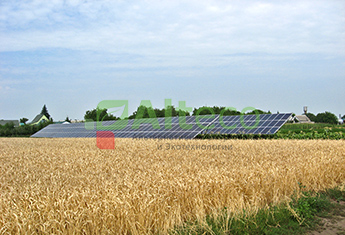 On-grid solar station 37.9 kW solar station 1