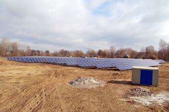 1.2 MW solar power plant construction malinovka 13