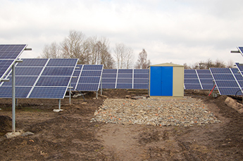 1.2 MW solar power plant construction malinovka 14