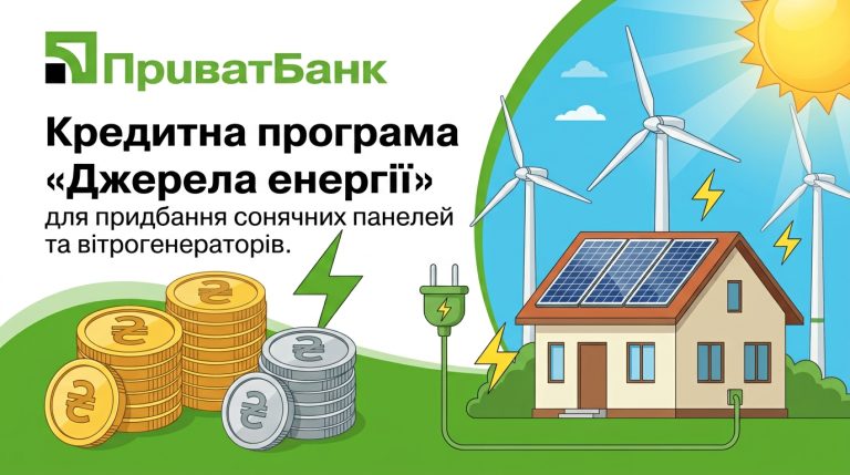 Кредитна програма “Джерела енергії” (Приватбанк)