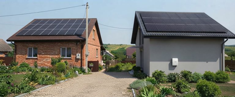 Порівнюємо сонячні електростанції з акумуляторами та без